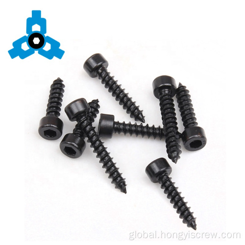 China Hex Socket Head Black Self-Tapping Screw Supplier